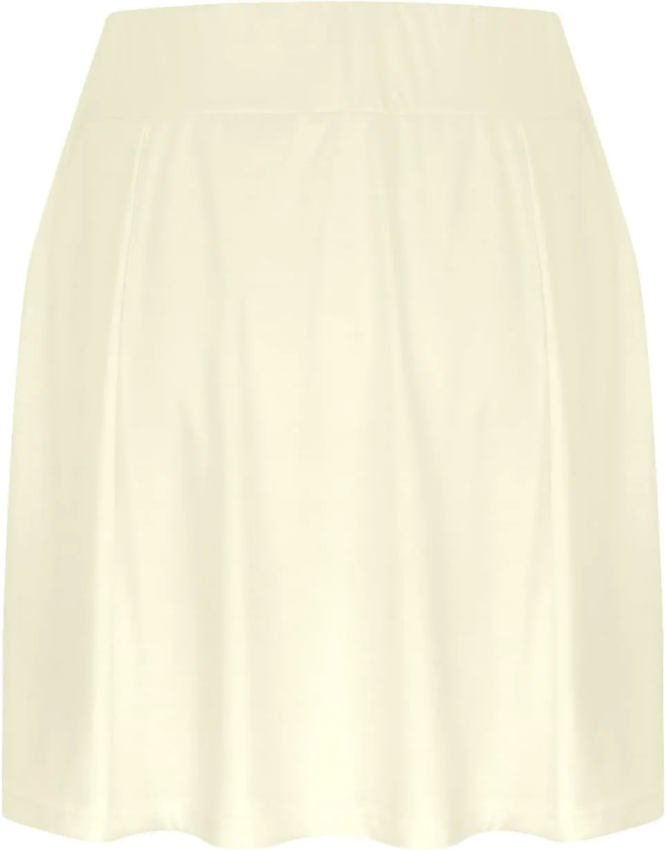 HGps8w Tennis Skirt for Women with Built-in Shorts Stretchy High Waisted Flowy Athletic Golf Skorts Skirts for Running Casual