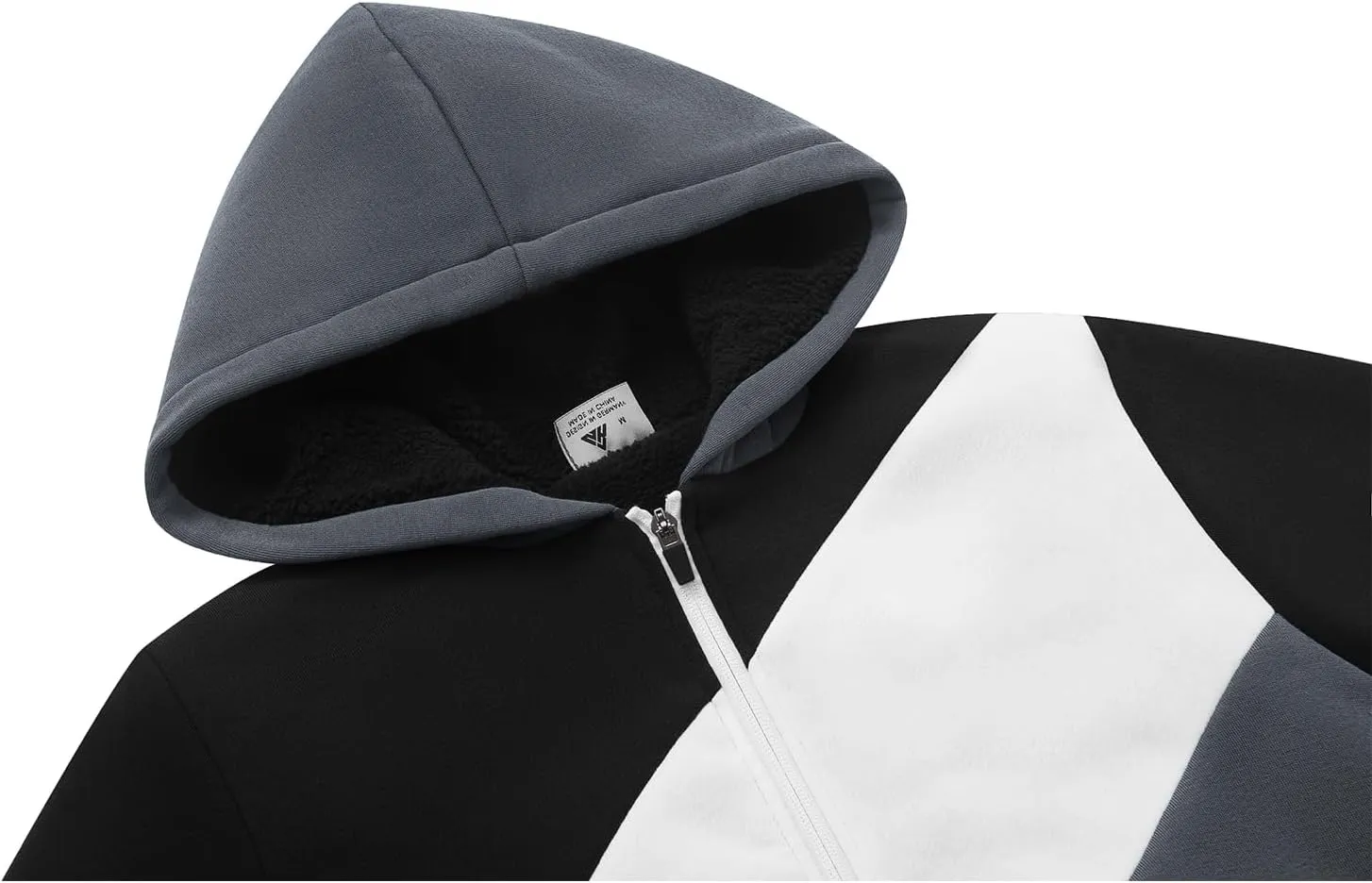 JACKETOWN Hoodie for Boys Fleece Jacket Zip Up Sherpa Lined Hooded Sweatshirts with Two Pockets 6-15 Years Old