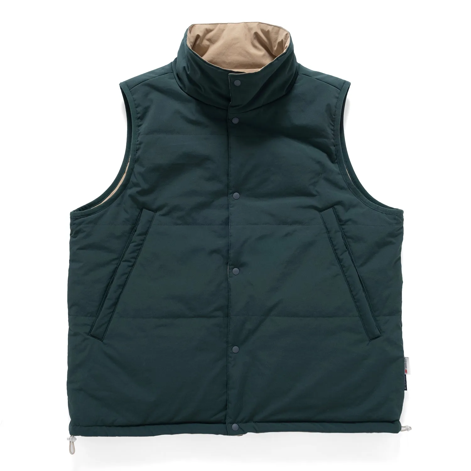(JK384) Reversible 3M Padding Vest Jacket
