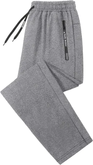 Linen Cropped Trousers for Women Trendy All Seasons Sports Pants Wide Leg with Pockets Casual Linen Joggers for Women