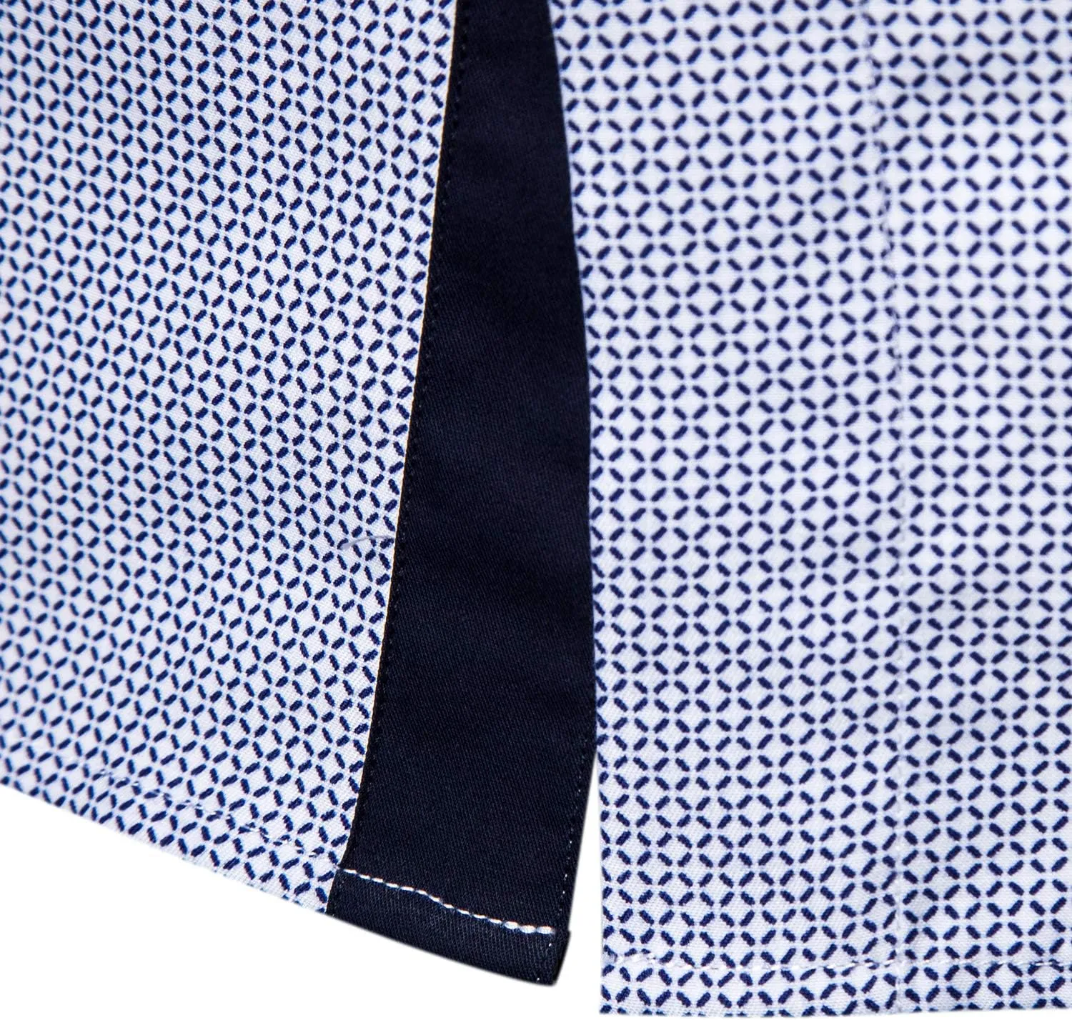 LOCALMODE Men's Regular Fit Cotton Business Casual Shirt Solid Short Sleeve Button Down Dress Shirts