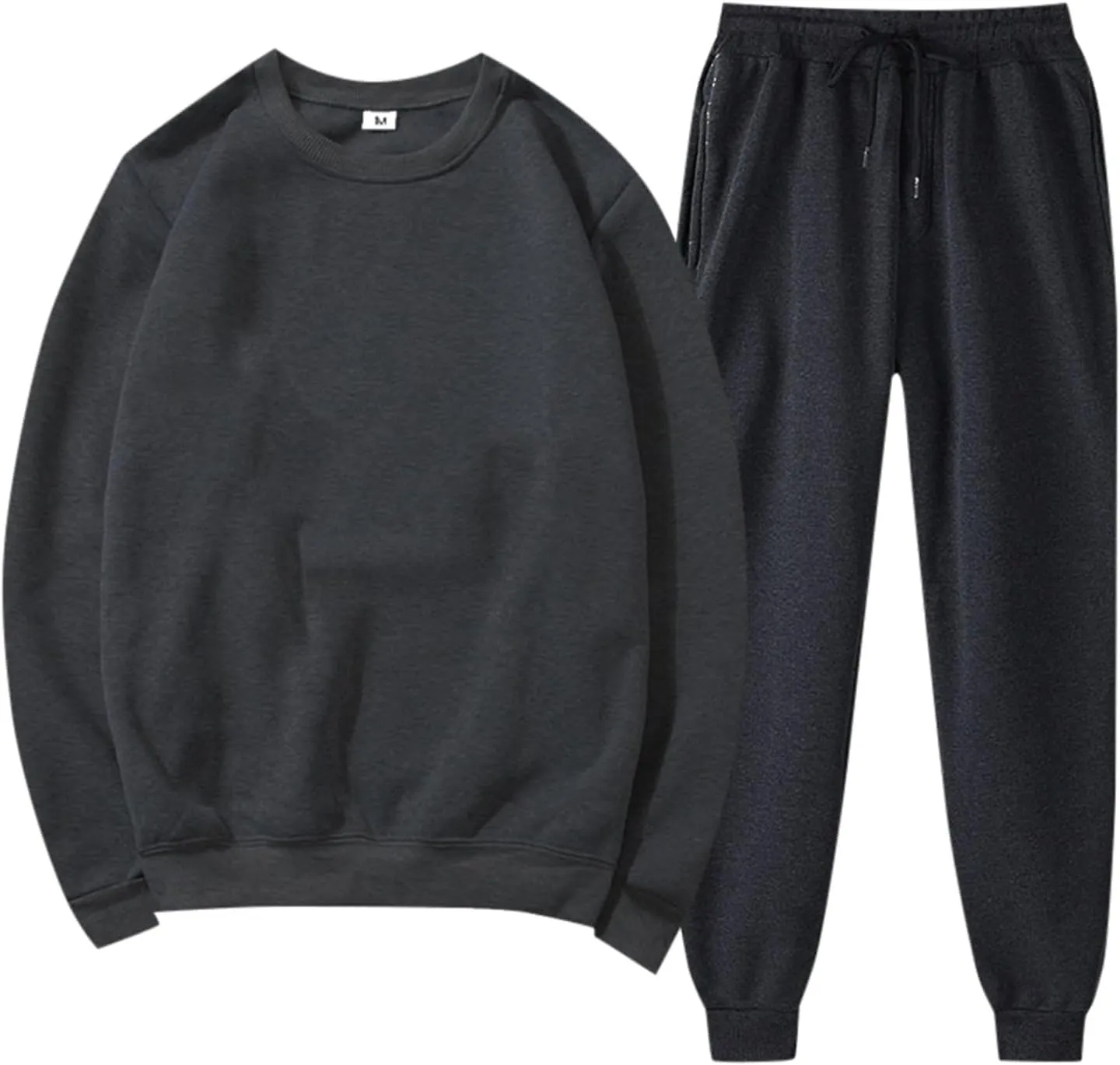 Lounge Sets for Women Two Piece Long Sleeve V Neck Baggy Clothes Pullover Sweatshirt Joggers Sweatpants Suit