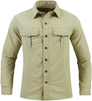 Men Tactical Military Shirts Lightweight Quick Dry Cargo Long Sleeve Combat Army Fishing Tops Shirts Men Tactical Military Shirts Lightweight Quick Dry Cargo Long Sleeve Combat Army Fishing Tops Shirts