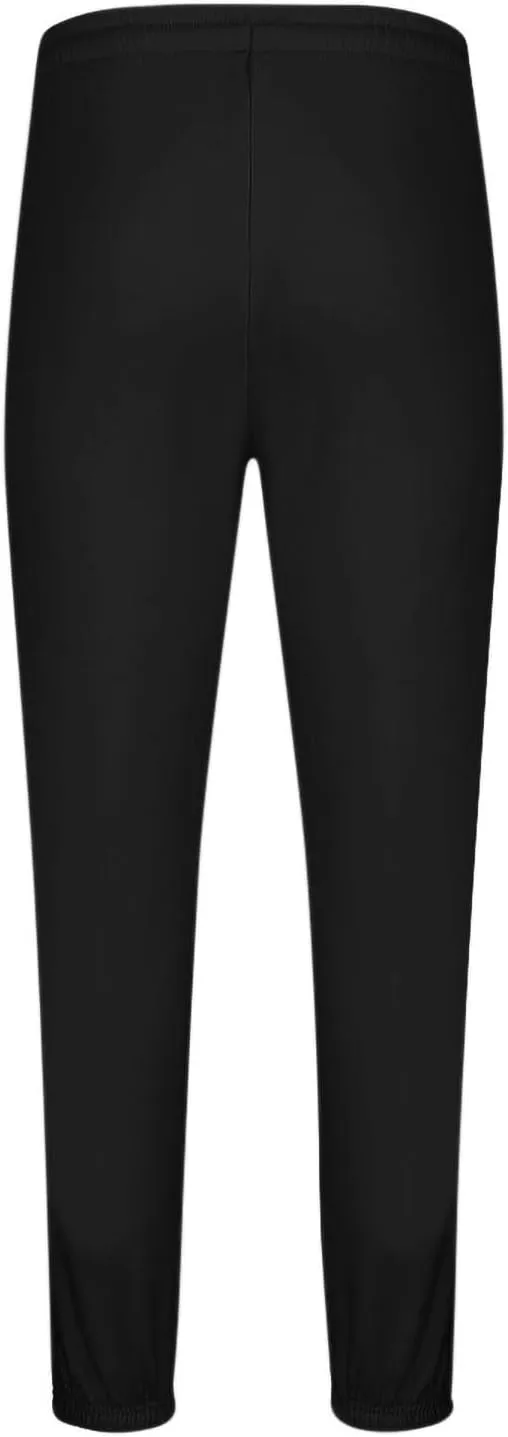 Men's Joggers Sweatpants Smiley Face Print Sweat Pants Fleece Jogger Athletic Trousers with Pockets