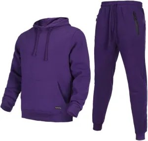 Men's Tracksuit 2 Piece Sweatsuit Long Sleeve Pullover Athletic Hoodies Casual Sport Jogging Suits With Pockets
