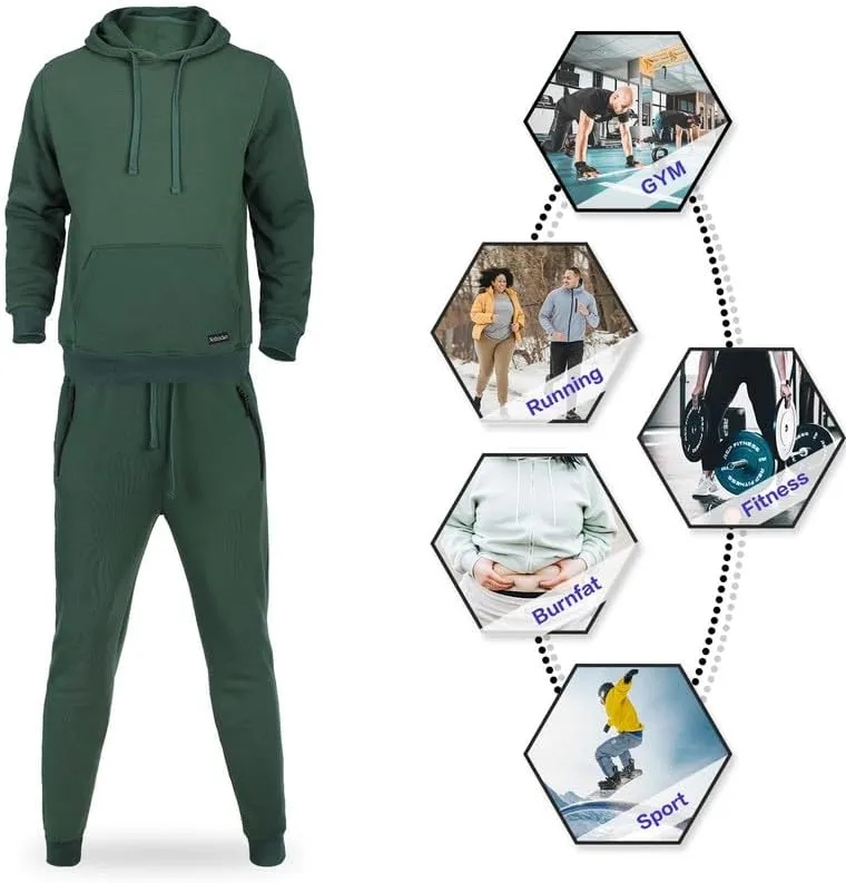 Men's Tracksuit 2 Piece Sweatsuit Long Sleeve Pullover Athletic Hoodies Casual Sport Jogging Suits With Pockets