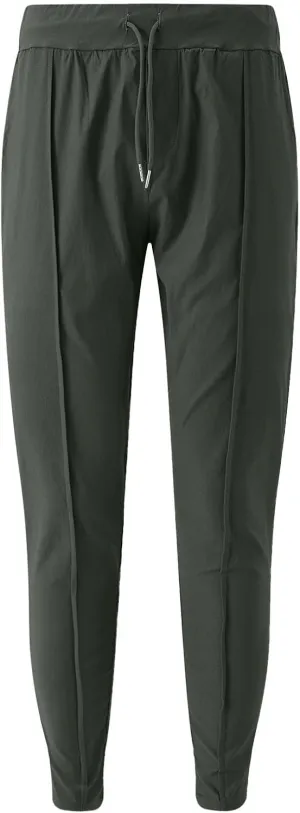 Men's Twill Jogger Pants Elastic Waist Drawstring Chino Pants Slim Fit Casual Dress Trousers with Pockets