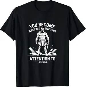 Mental Strength Quote Stoic Epictetus Men T-Shirt