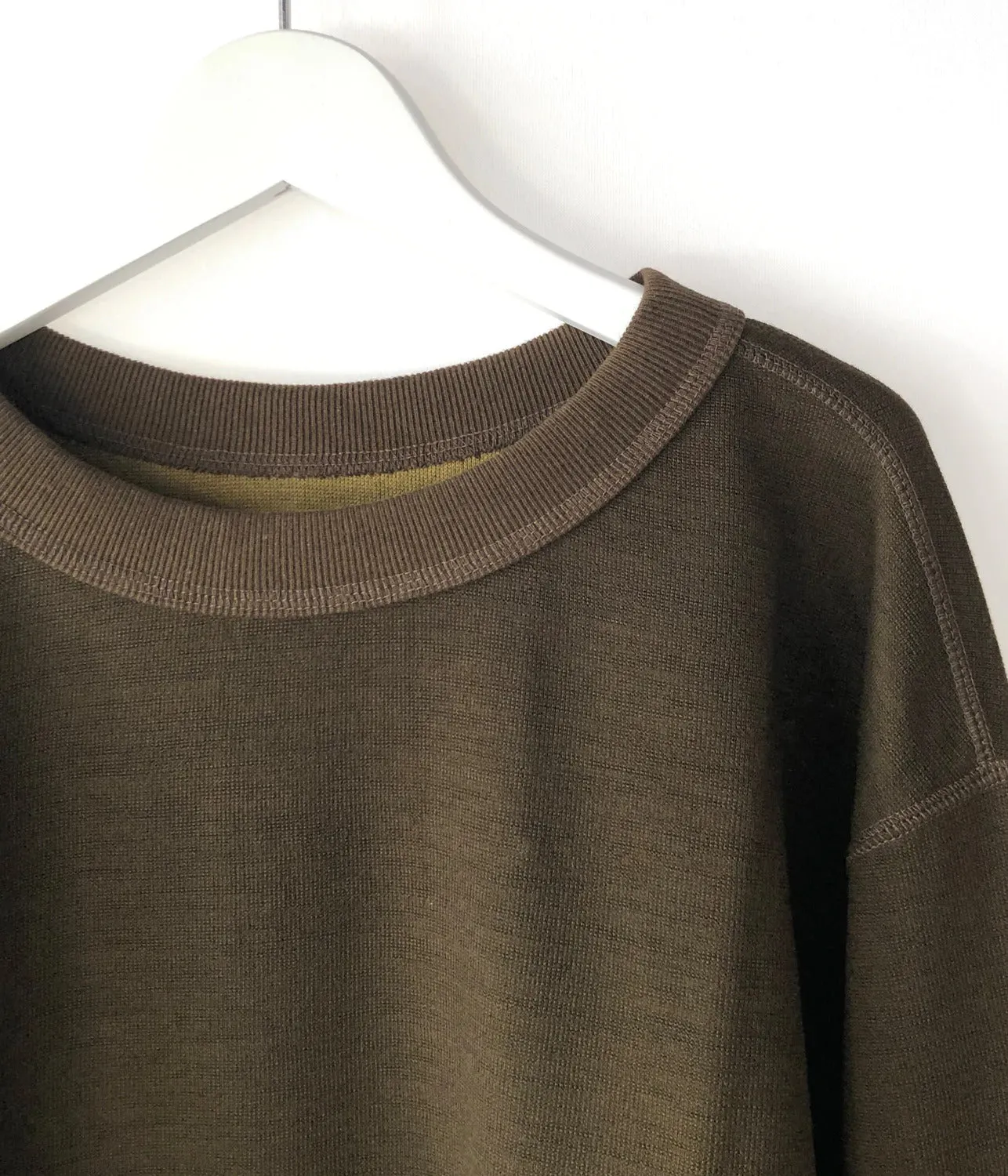 MHL./SOFT WOOL JERSEY LS WOMENS (KHAKI)