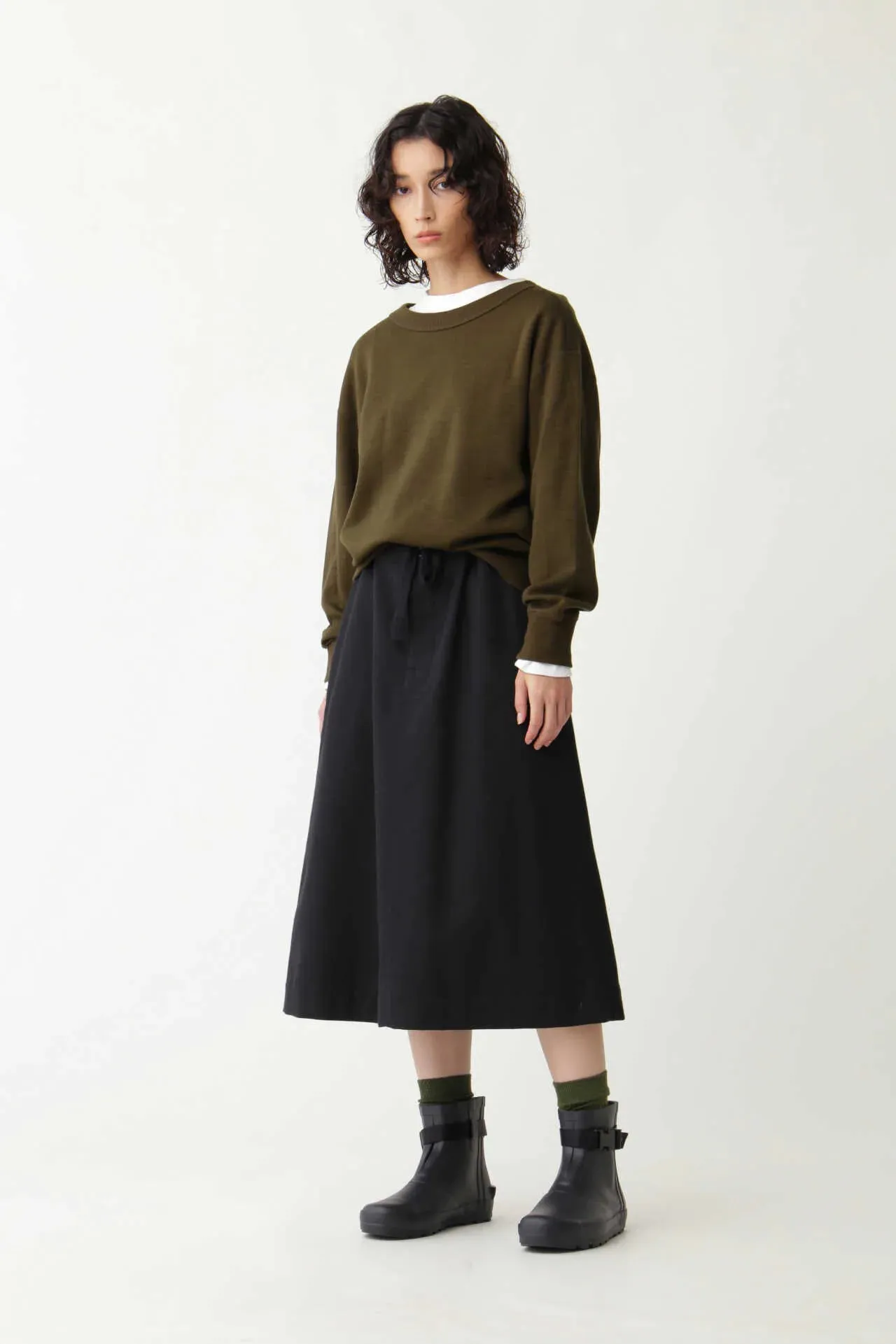 MHL./SOFT WOOL JERSEY LS WOMENS (KHAKI)