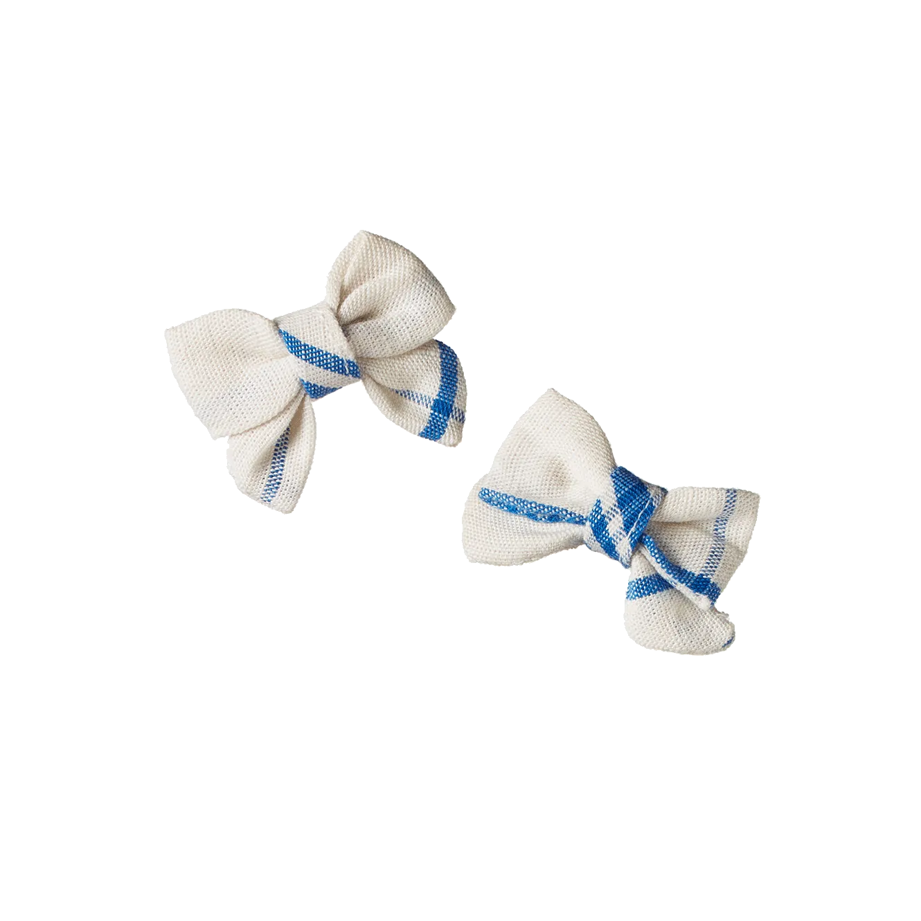 Nature Baby Bow Hair Clips 2 Pack - Clyde Check