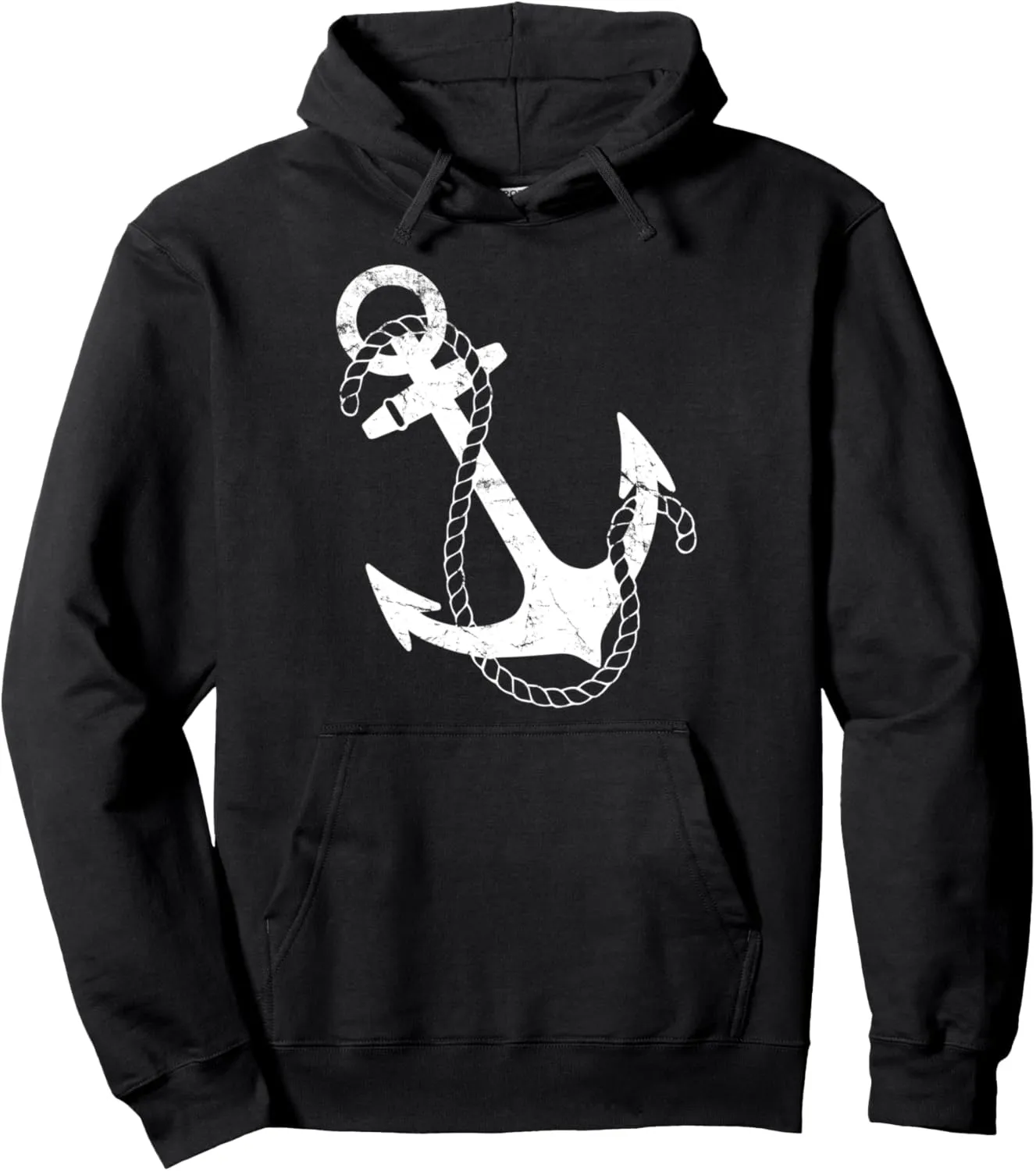 Nautical Anchor Pullover Hoodie
