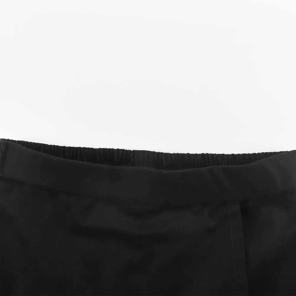 Noomelfish Girls Wrap Skort Cute School Uniform Skirt Shorts (5-12 Years)