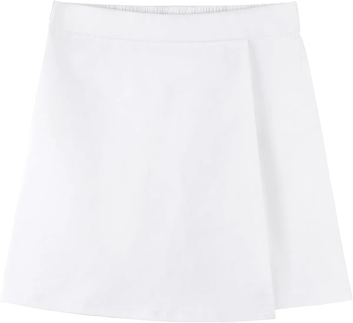 Noomelfish Girls Wrap Skort Cute School Uniform Skirt Shorts (5-12 Years)