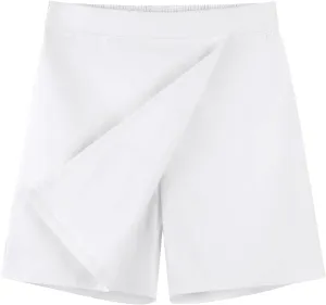 Noomelfish Girls Wrap Skort Cute School Uniform Skirt Shorts (5-12 Years)
