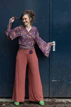 Nova pants- Tantilly's new all-year pants- autumn orange