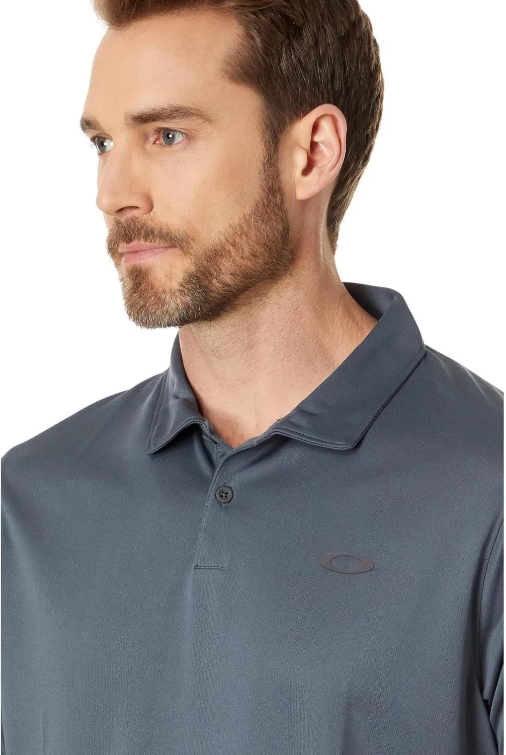 Oakley Men's Icon Thermonuclear Protect Recycled Polo Shirt