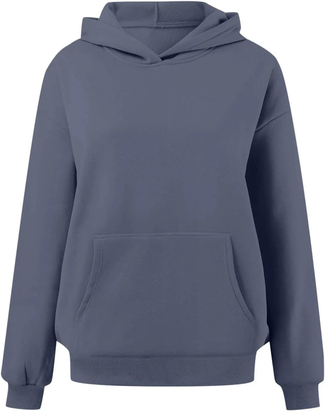 Oversized Hoodies for Women Cute Fleece Hooded Sweatshirt Pullover Long Sleeve Fall Preppy Sweatshirts with Pockets