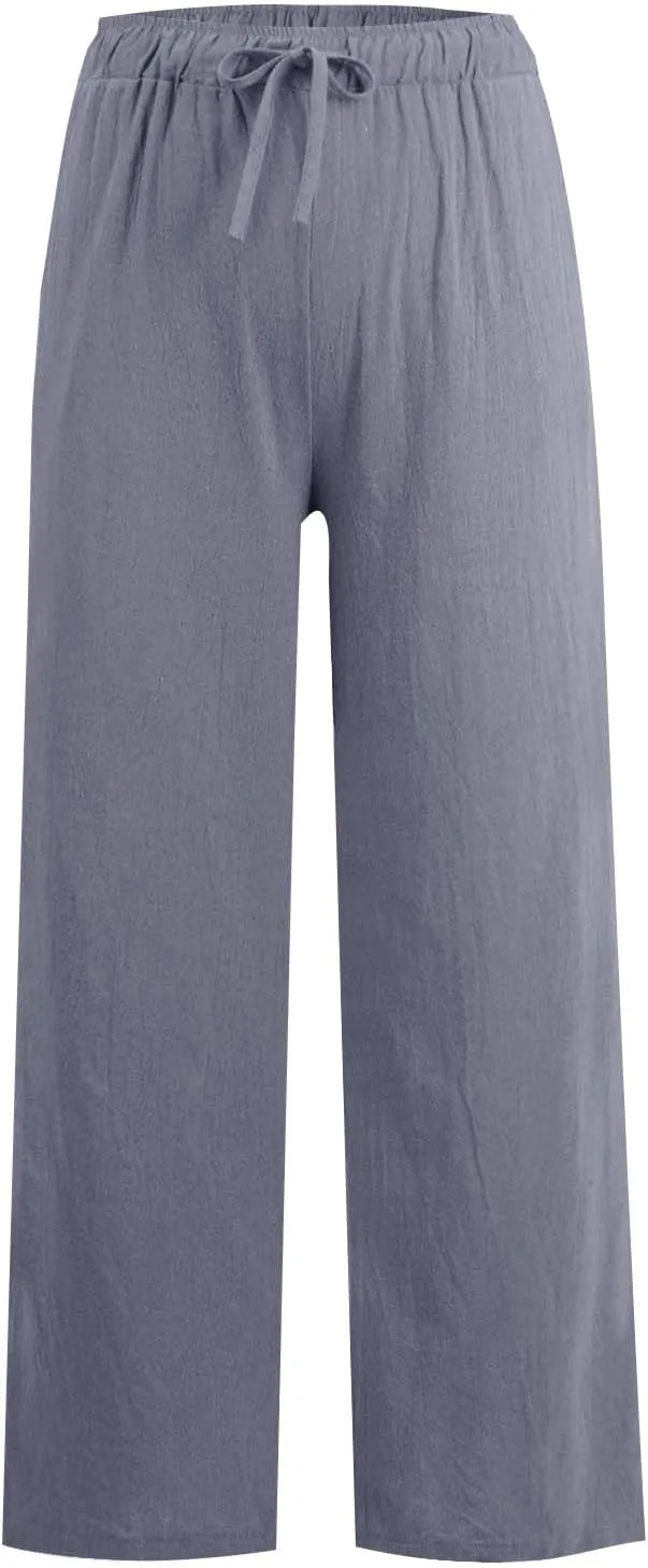 Pants for Women, Oversized High Waisted Straight Leg Pants Wide Casual Sweatpants