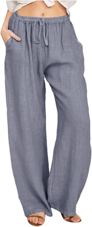 Pants for Women, Oversized High Waisted Straight Leg Pants Wide Casual Sweatpants