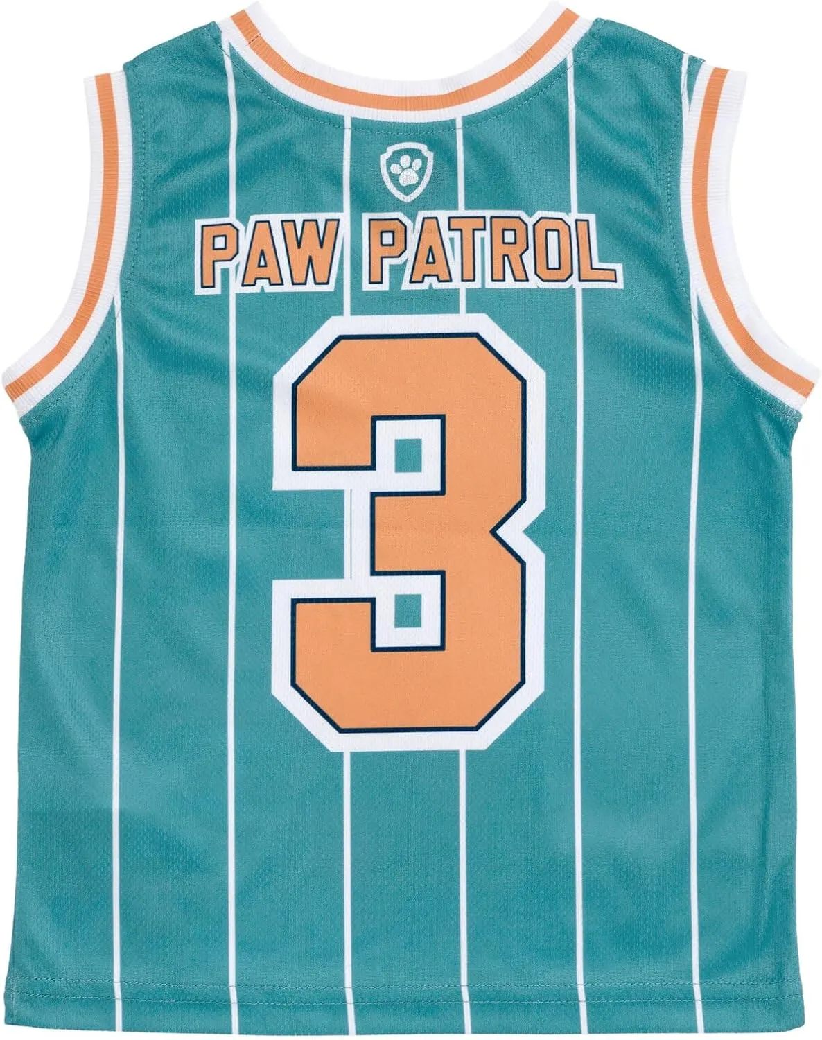 Paw Patrol Mesh Jersey Athletic Tank Top and Basketball Shorts Outfit Set Toddler to Big Kid Sizes (2T - 10-12)