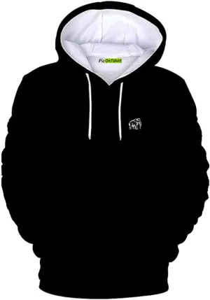 picontshirt 100% Cotton Heavyweight Mammoth Oversize Hoodies for Men and Women