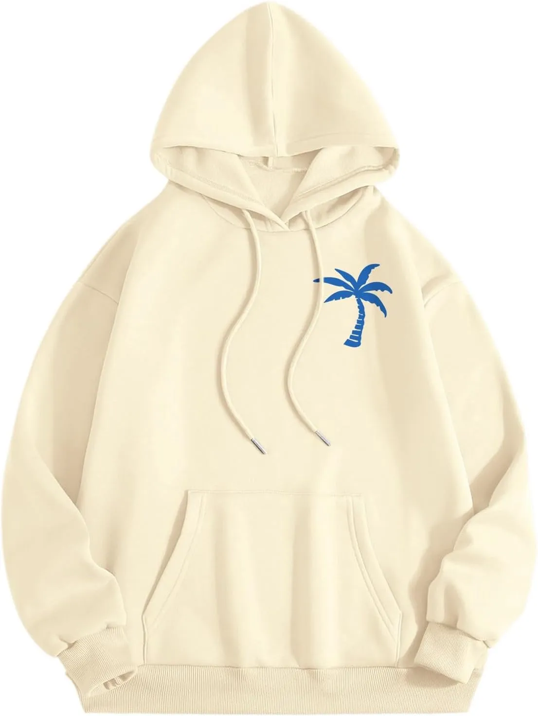 Pink Hoodie for Teen Girls Cute Preppy Clothes Women Fashion Trendy Beach Graphic Sweatshirts Hoodies