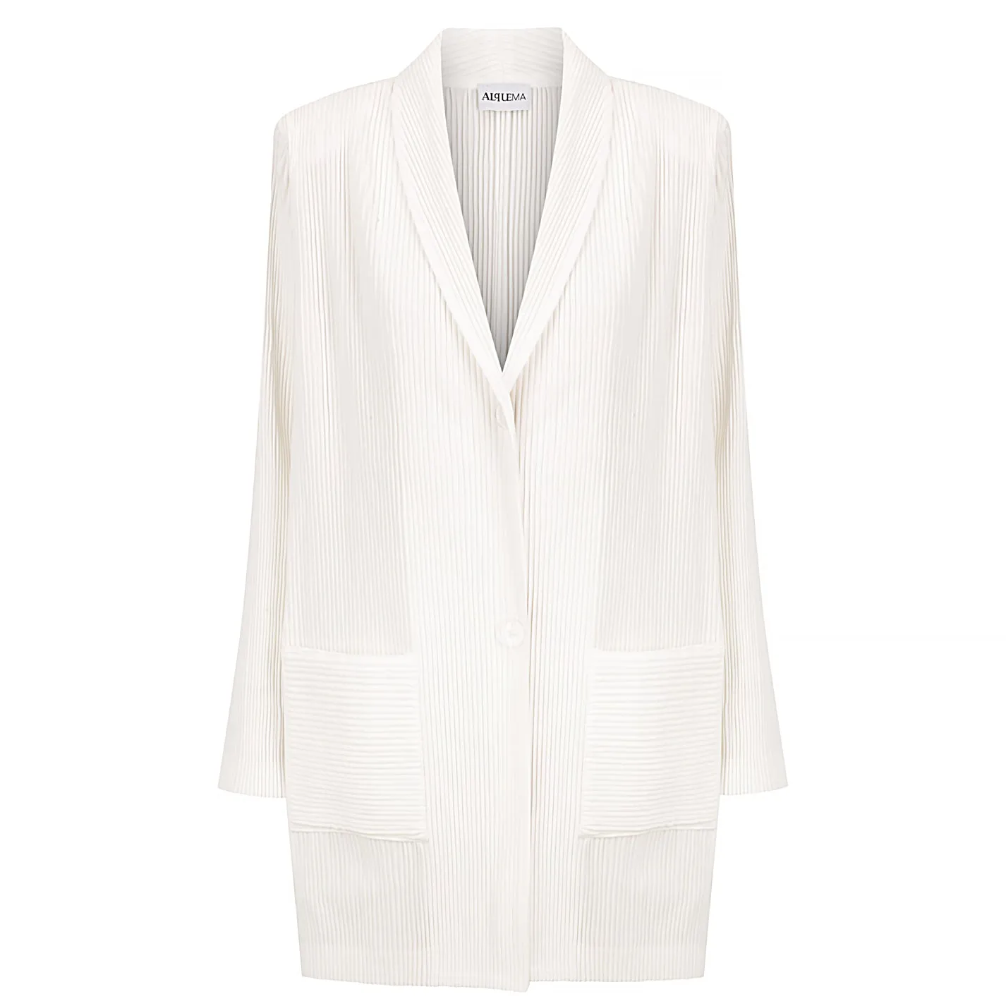 Plisse Blazer