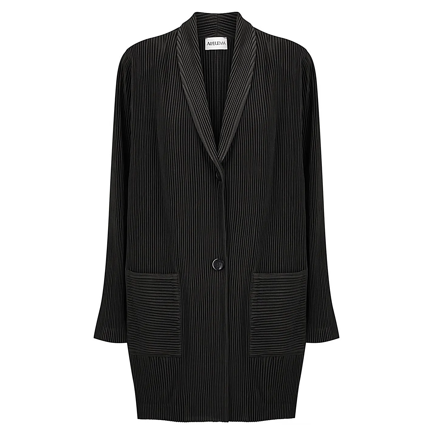 Plisse Blazer