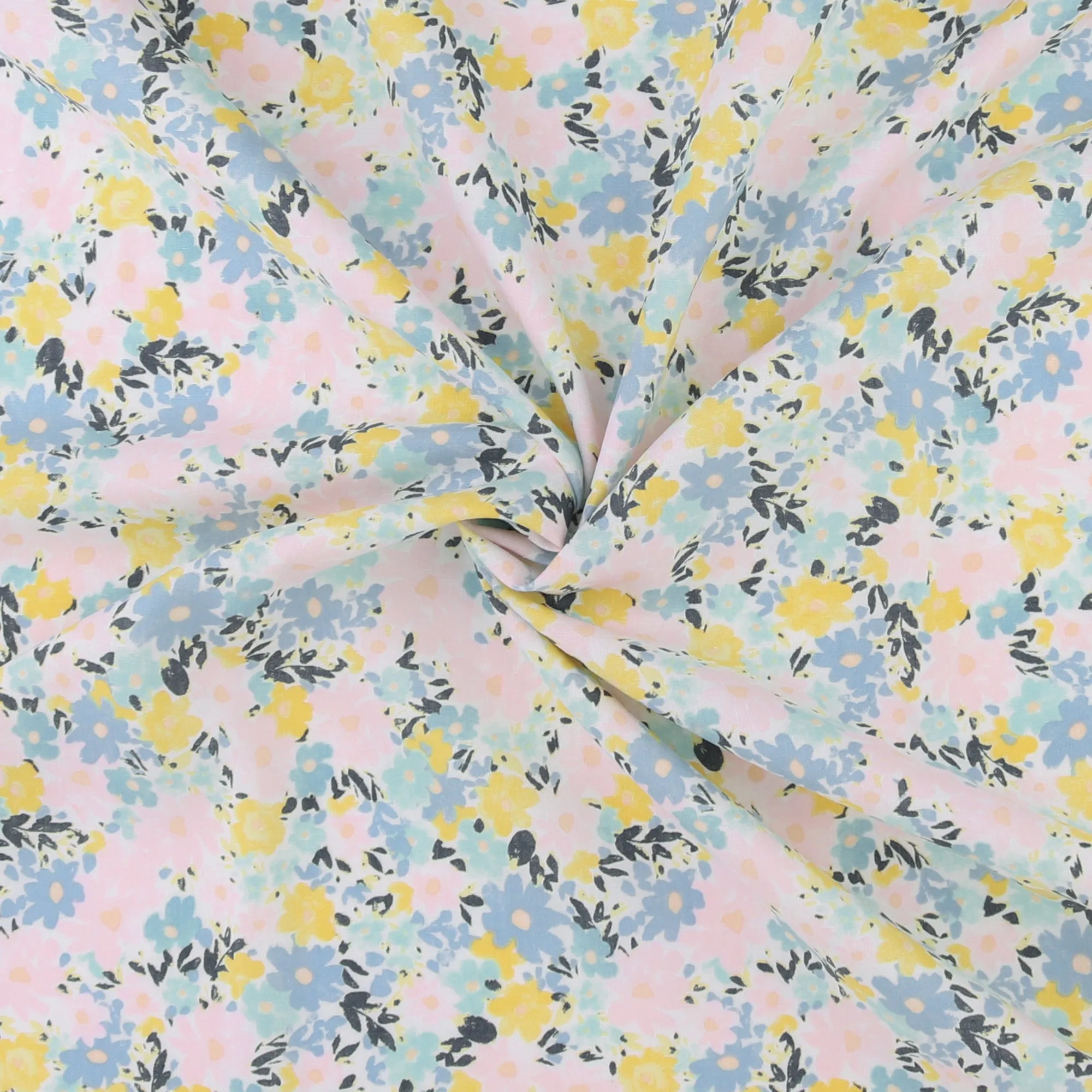 Printed Cotton & Linen - TERRA - 011 - Offwhite
