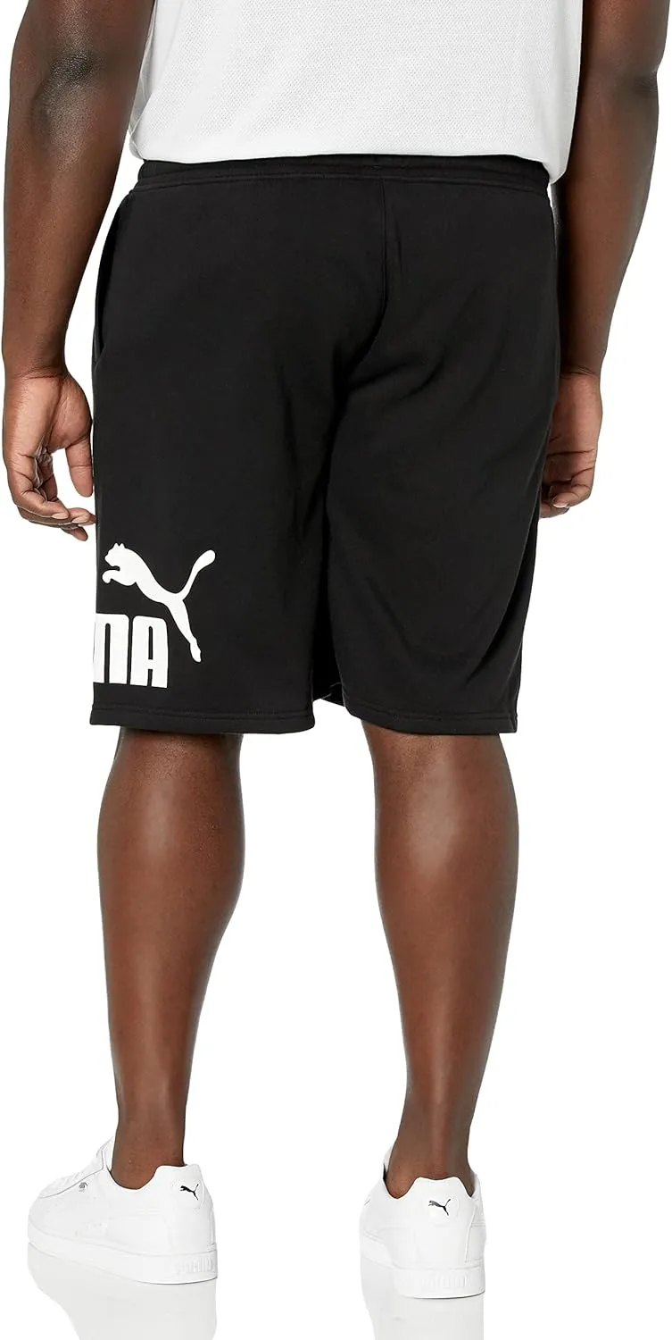 PUMA Men's Big Fleece Logo 10" Shorts