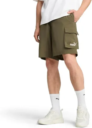 PUMA Men's Essentials Woven 9" Cargo Shorts