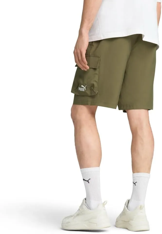PUMA Men's Essentials Woven 9" Cargo Shorts