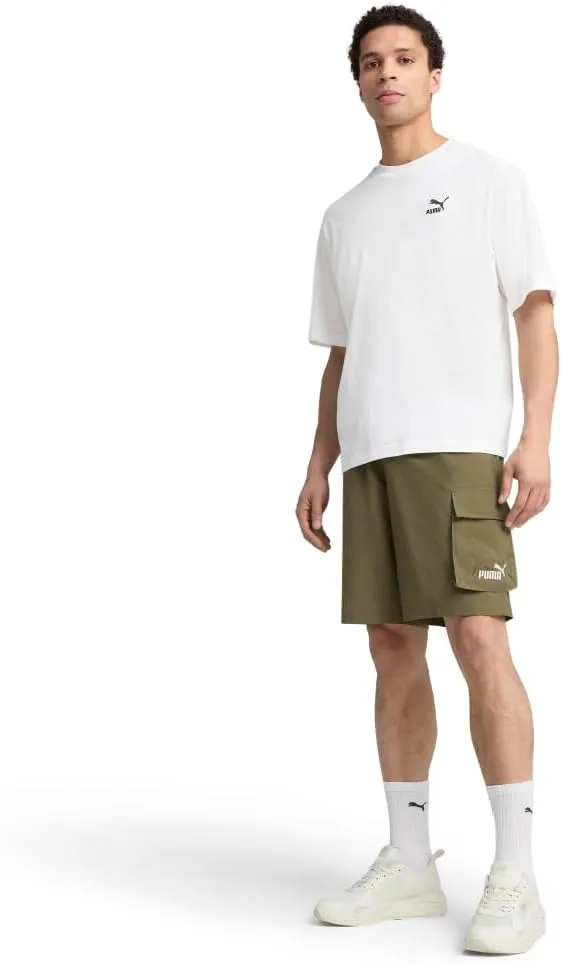 PUMA Men's Essentials Woven 9" Cargo Shorts