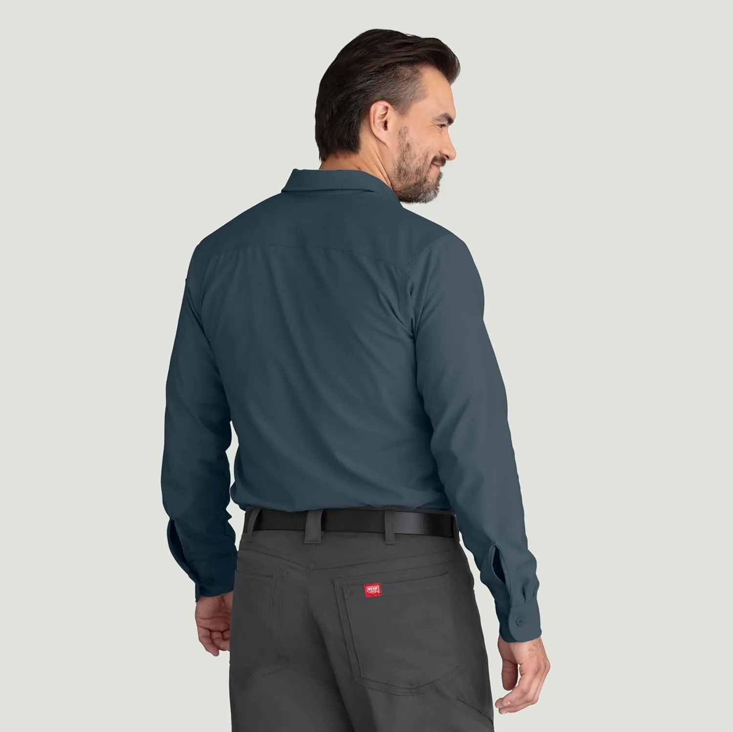 Red Kap Men's Cooling Long Sleeve Work Shirt