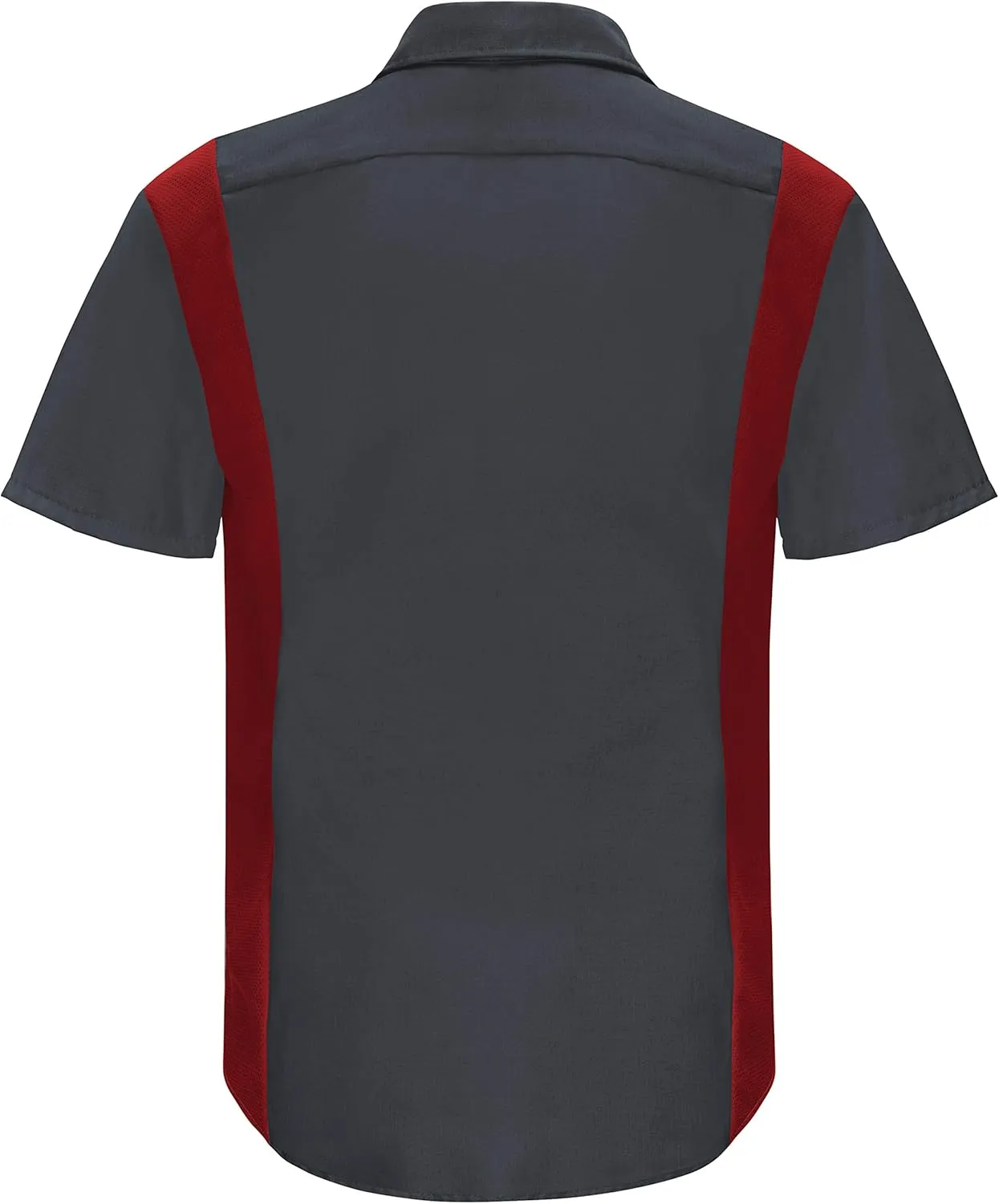 Red Kap Men's Short Sleeve Performance Plus Shop Shirt with Oilblok Technology