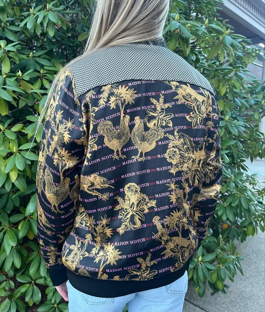 Scotch & Soda Reversible Bomber Jacket - Size XS