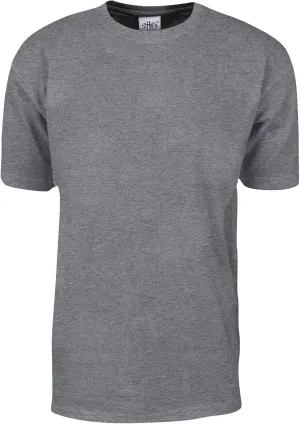 Shaka Wear Men's T Shirt  Max Heavyweight Cotton Short Sleeve Crew Neck Plain Tee Top Tshirts Regular Big Tall Size S-7XL
