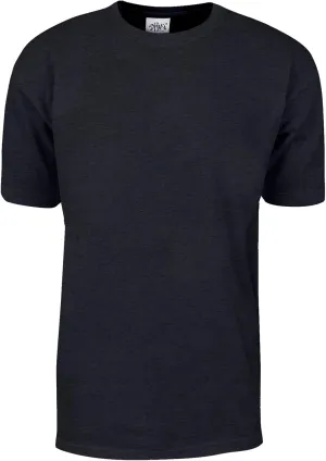 Shaka Wear Men's T Shirt  Max Heavyweight Cotton Short Sleeve Crew Neck Plain Tee Top Tshirts Regular Big Tall Size S-7XL