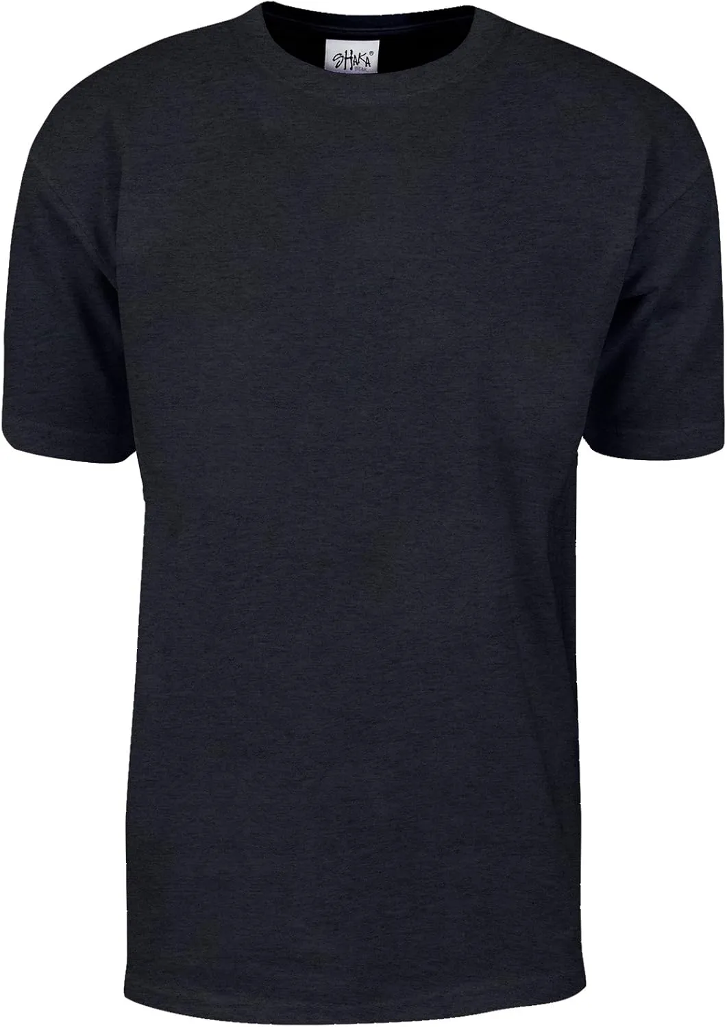 Shaka Wear Men's T Shirt  Max Heavyweight Cotton Short Sleeve Crew Neck Plain Tee Top Tshirts Regular Big Tall Size S-7XL