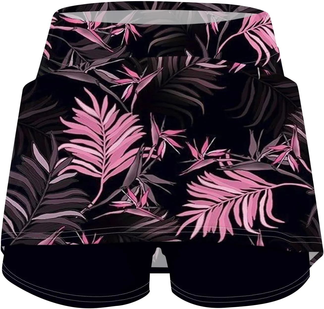 Skirts for Women Lightweight Joggers Athletic Workout Skorts Printed Sports Pants Tummy Control Athletic Shorts