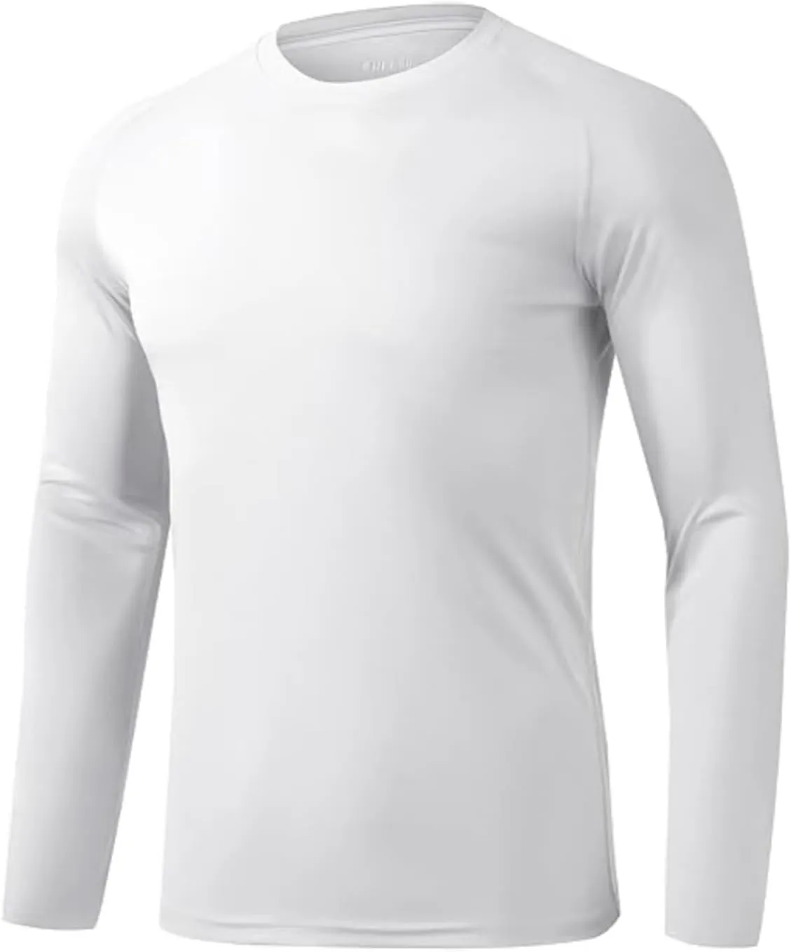 STICKON Mens UPF 50  Sun Protection Shirts UV SPF Long Sleeve Swim Tee Shirts Lightweight Rash Guard Fishing T-Shirt