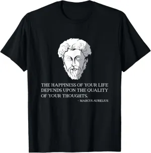 Stoicism Design With Marcus Aurelius Quote T-Shirt