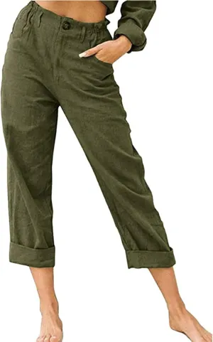TARIENDY Trouser Yoga Pants for Women Loose Fitting Lounge Trousers High Waisted Athletic Pants Summer Stretch Sweatpants