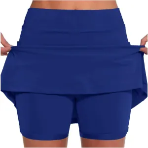 Tennis Skirts for Women High Waisted A Line Golf Skorts with Pockets Casual Athletic Skorts