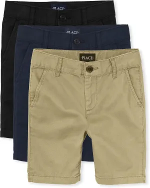 The Children's Place Boys Stretch Chino Shorts The Children's Place Boys Stretch Chino Shorts
