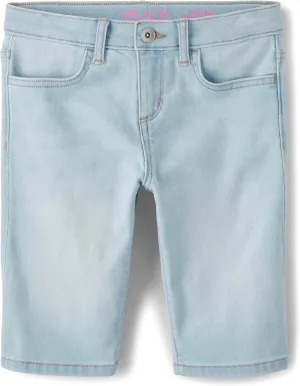 The Children's Place Girls' Denim Skimmer Shorts