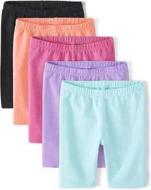 The Children's Place Girls' Solid Bike Shorts