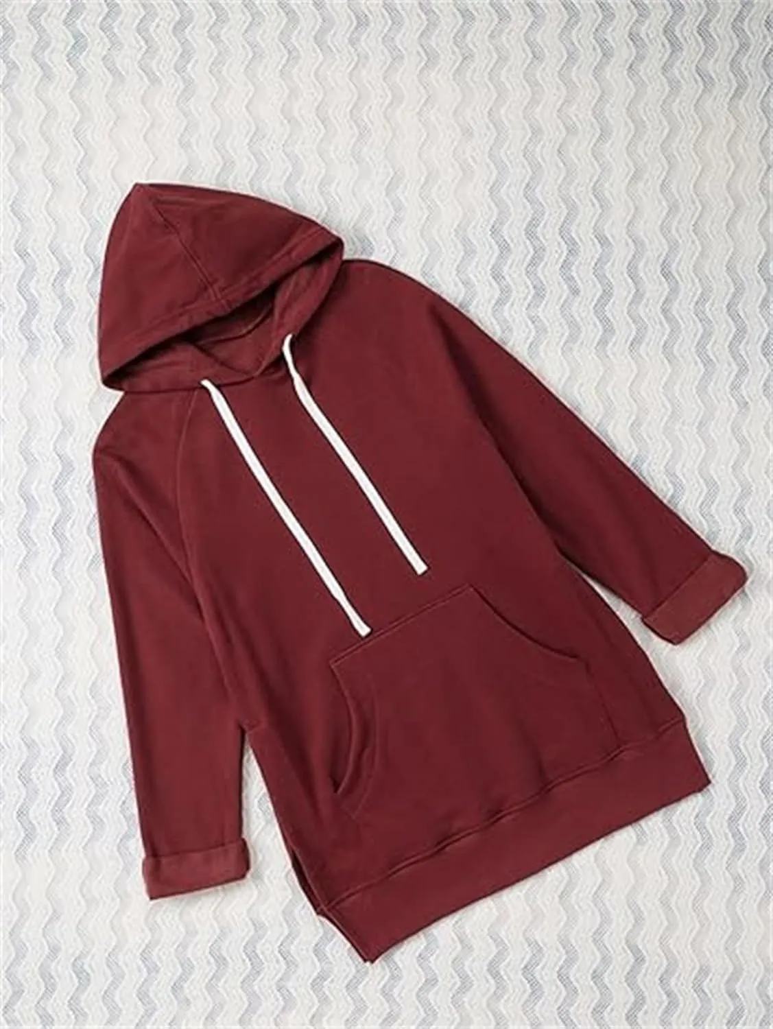 The Warmy Oversized Hoodie Dress, First Ones Hoodie Warmy Sweatshirt Dress Loose Fit Pullover with Pocket for Women