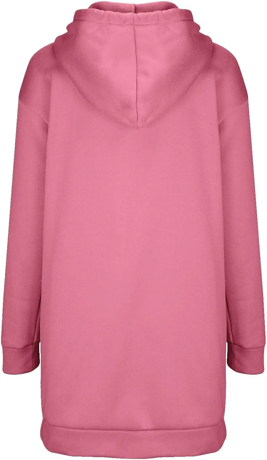 The Warmy Oversized Hoodie Dress for Women Casual Pullover Sweatshirt Long Sleeve with Kangaroo Pocket